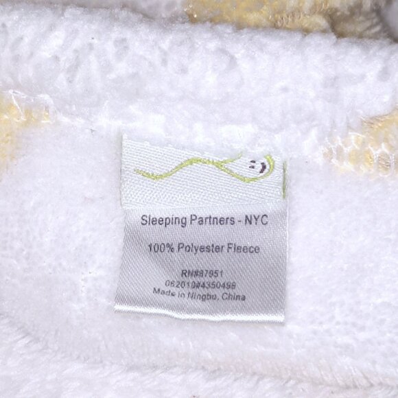 Tadpoles Yellow Bear Security Lovey Blanket 30" X 39" - Picture 5 of 6